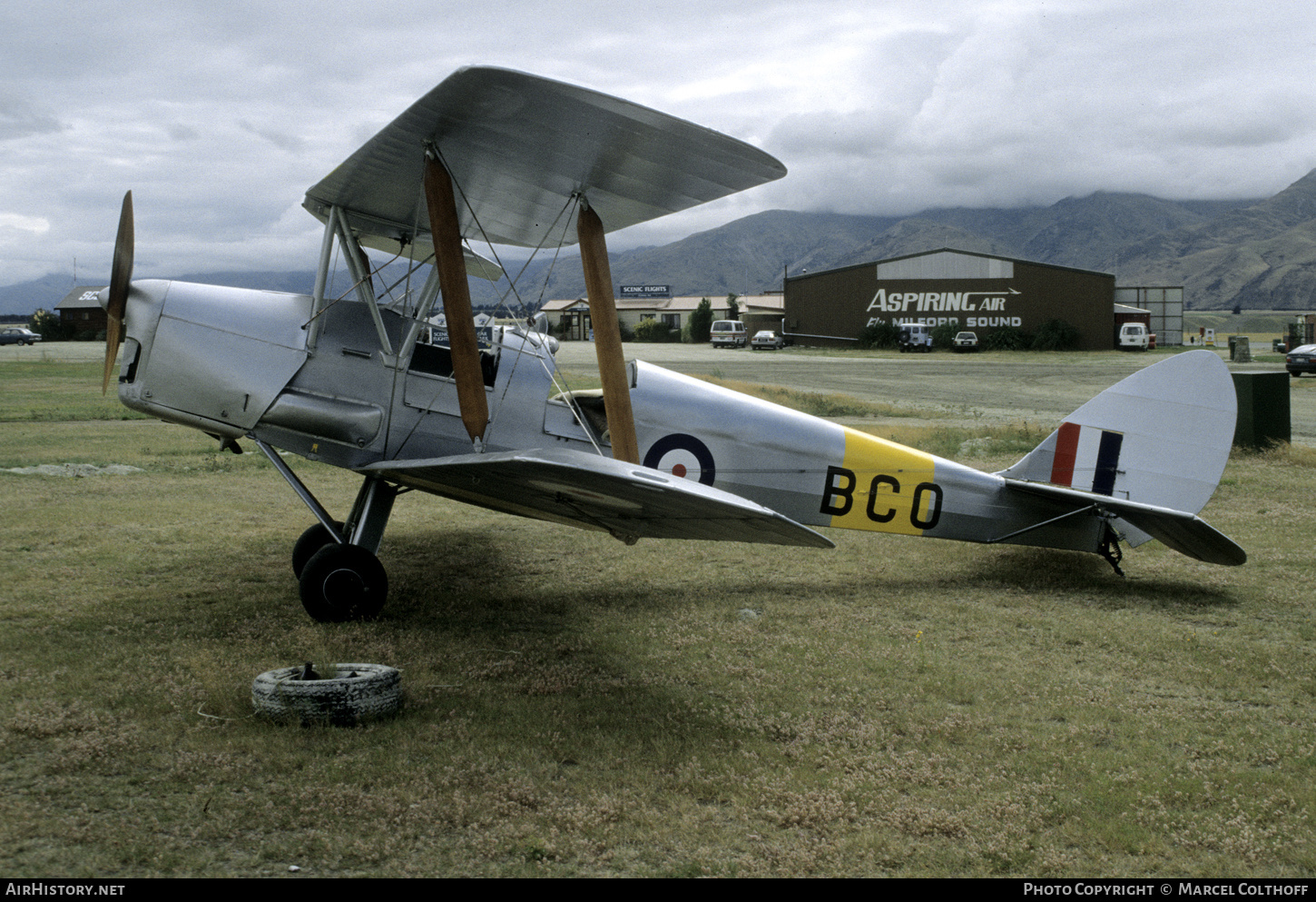 Aircraft Photo of ZK-BCO / BCO | De Havilland D.H. 82A Tiger Moth | UK - Air Force | AirHistory.net #348247