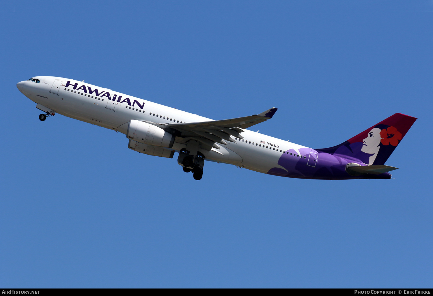 Aircraft Photo of N393HA | Airbus A330-243 | Hawaiian Airlines | AirHistory.net #348248