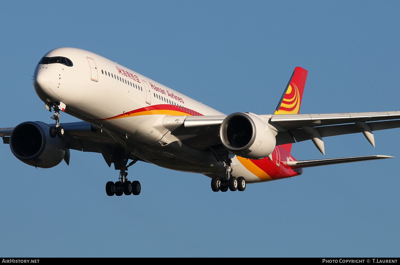 Aircraft Photo of F-WZNZ | Airbus A350-941 | Hainan Airlines | AirHistory.net #348270