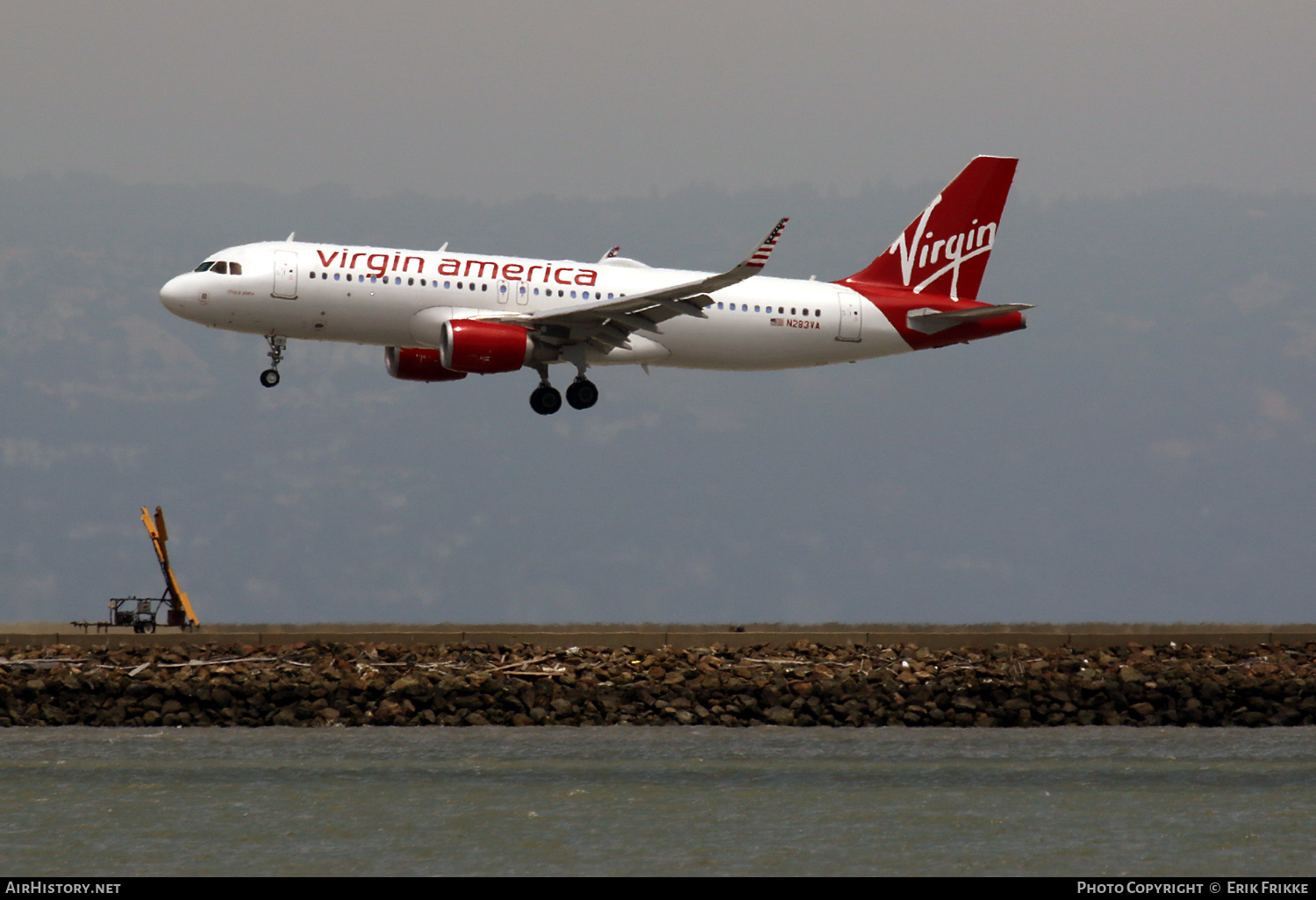 Aircraft Photo of N283VA | Airbus A320-214 | Virgin America | AirHistory.net #348279