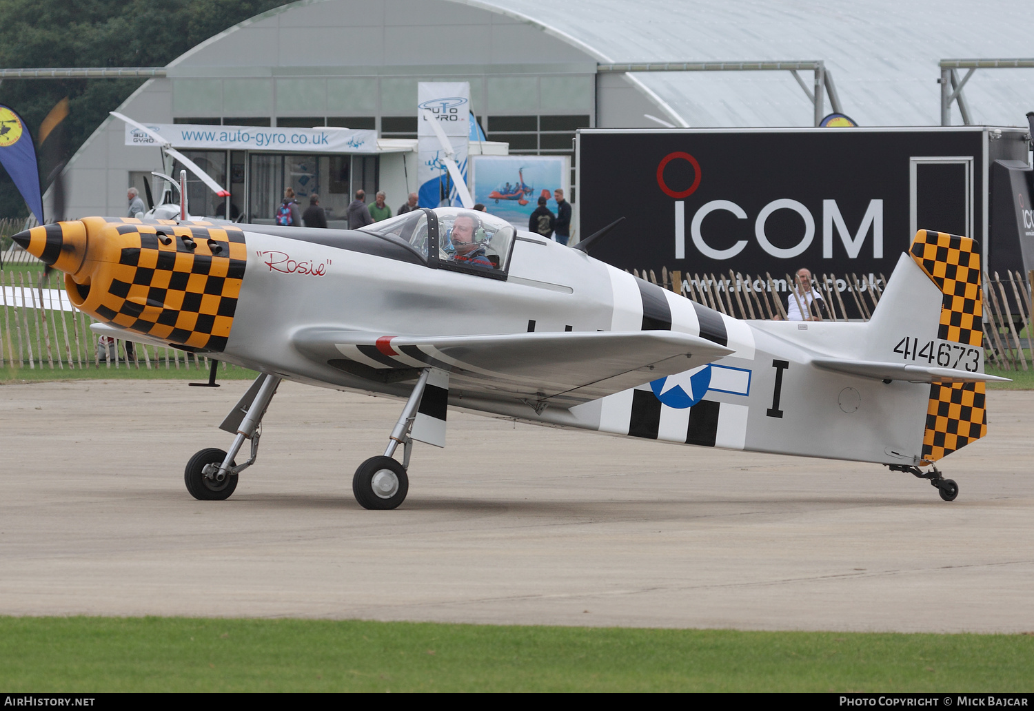 Aircraft Photo of G-BDWM / 414673 | Bonsall DB-1 Mustang Replica | USA - Air Force | AirHistory.net #348294
