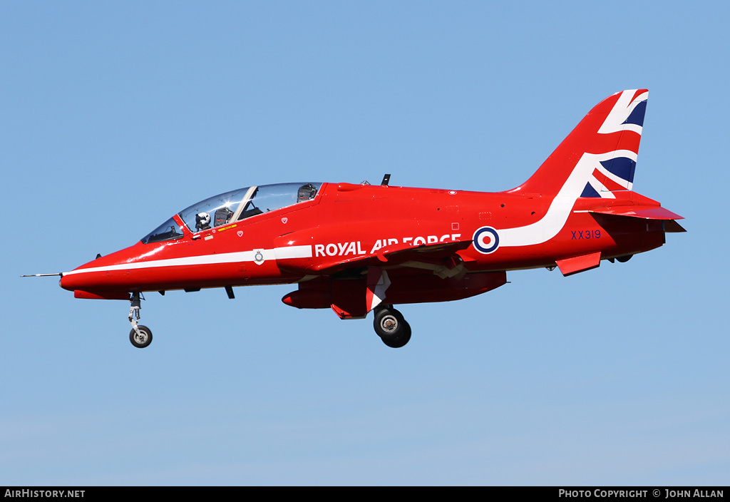 Aircraft Photo of XX319 | British Aerospace Hawk T.1A | UK - Air Force | AirHistory.net #348306