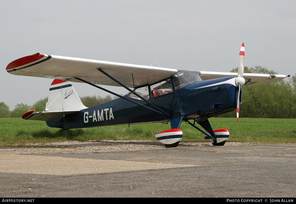 Aircraft Photo of G-AMTA | Auster J-5F Aiglet Trainer | AirHistory.net #348308