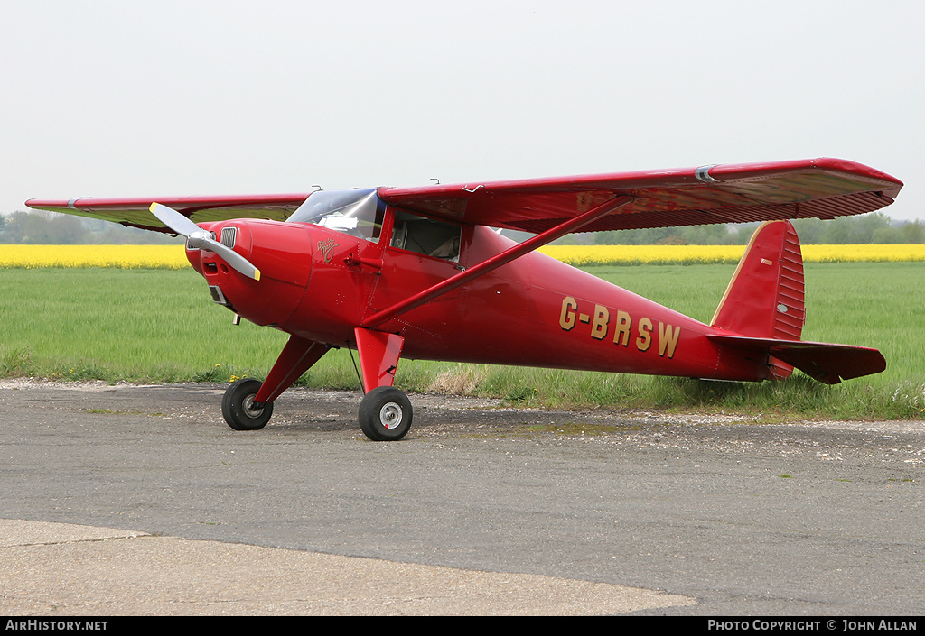 Aircraft Photo of G-BRSW | Luscombe 8A Silvaire | AirHistory.net #348311