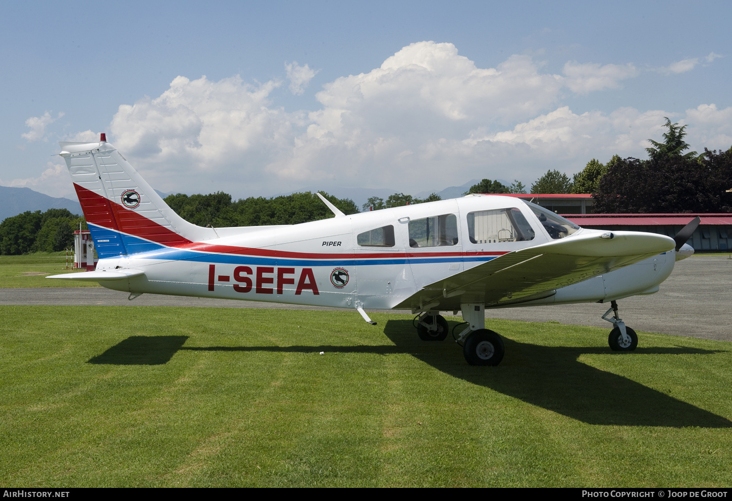 Aircraft Photo of I-SEFA | Piper PA-28-161 Cherokee Warrior II | Aero Club Torino | AirHistory.net #348327