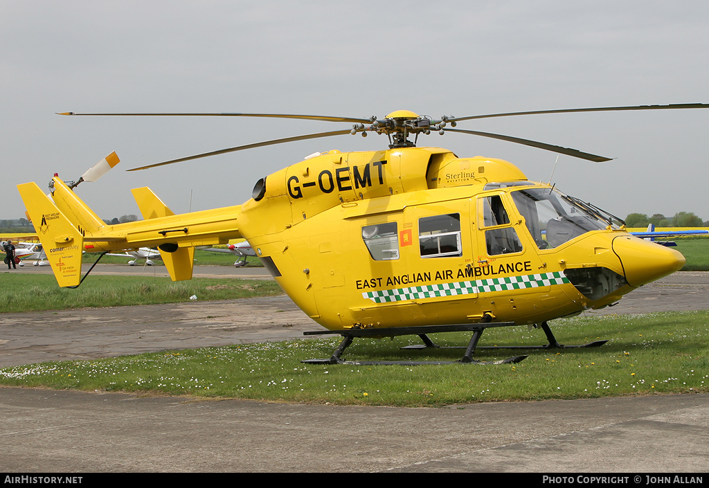 Aircraft Photo of G-OEMT | Eurocopter-Kawasaki BK-117C-1 | East Anglian Air Ambulance | AirHistory.net #348336