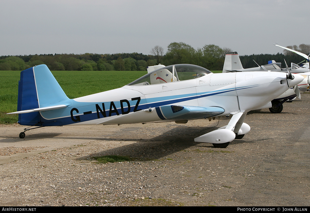 Aircraft Photo of G-NADZ | Van's RV-4 | AirHistory.net #348337