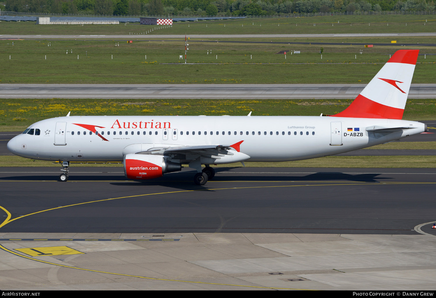 Aircraft Photo of D-ABZB | Airbus A320-216 | Austrian Airlines | AirHistory.net #348372