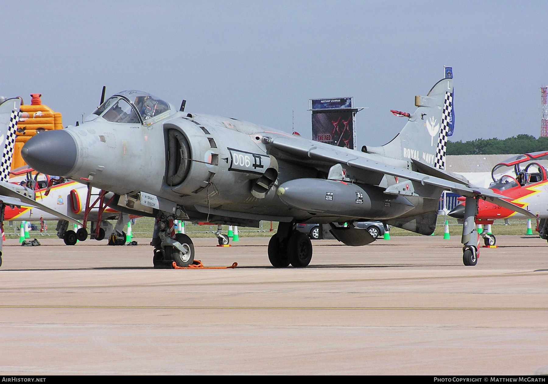 Aircraft Photo of ZH813 | British Aerospace Sea Harrier FA2 | UK - Navy | AirHistory.net #348376