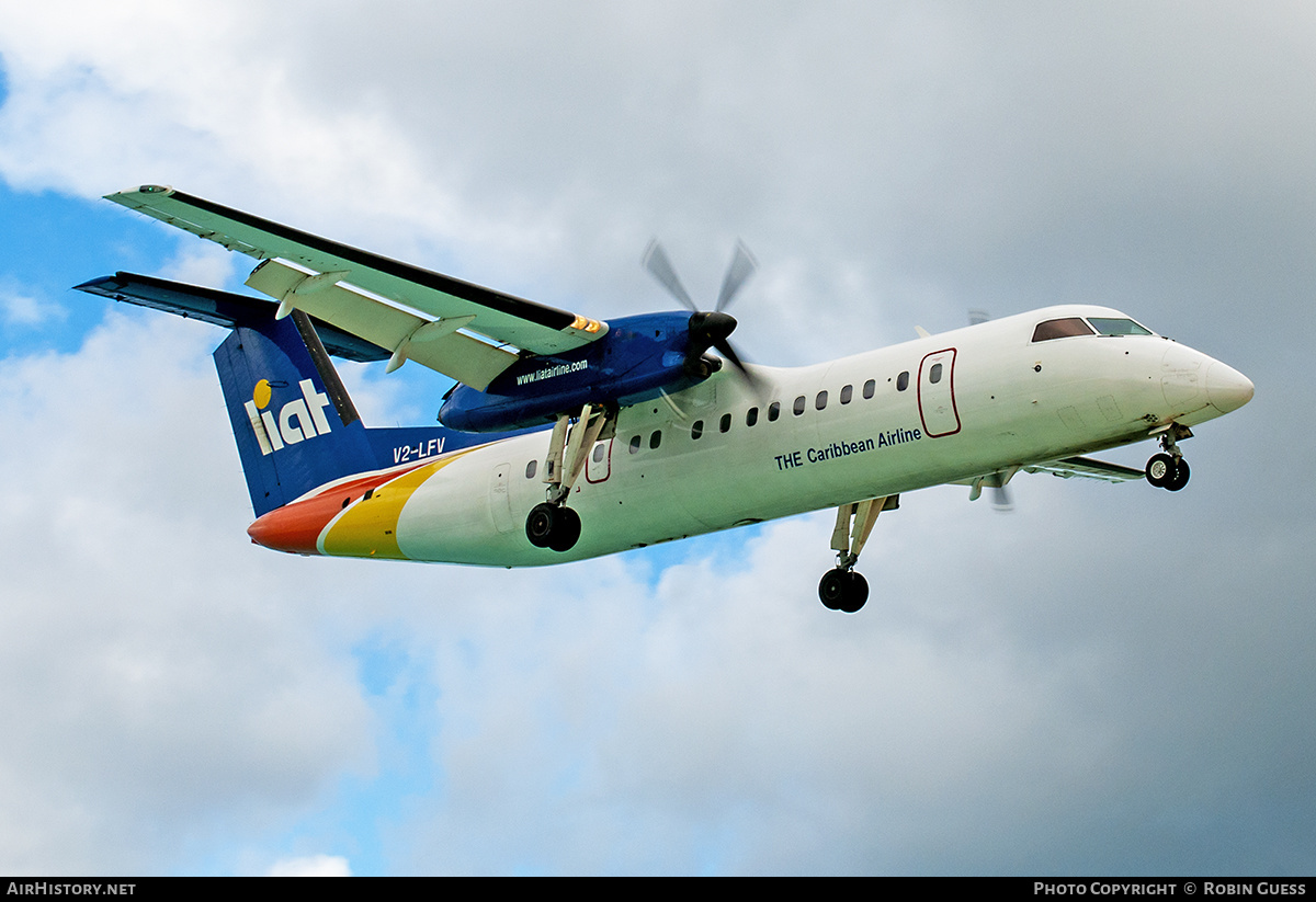 Aircraft Photo of V2-LFV | De Havilland Canada DHC-8-311 Dash 8 | LIAT - Leeward Islands Air Transport | AirHistory.net #348378