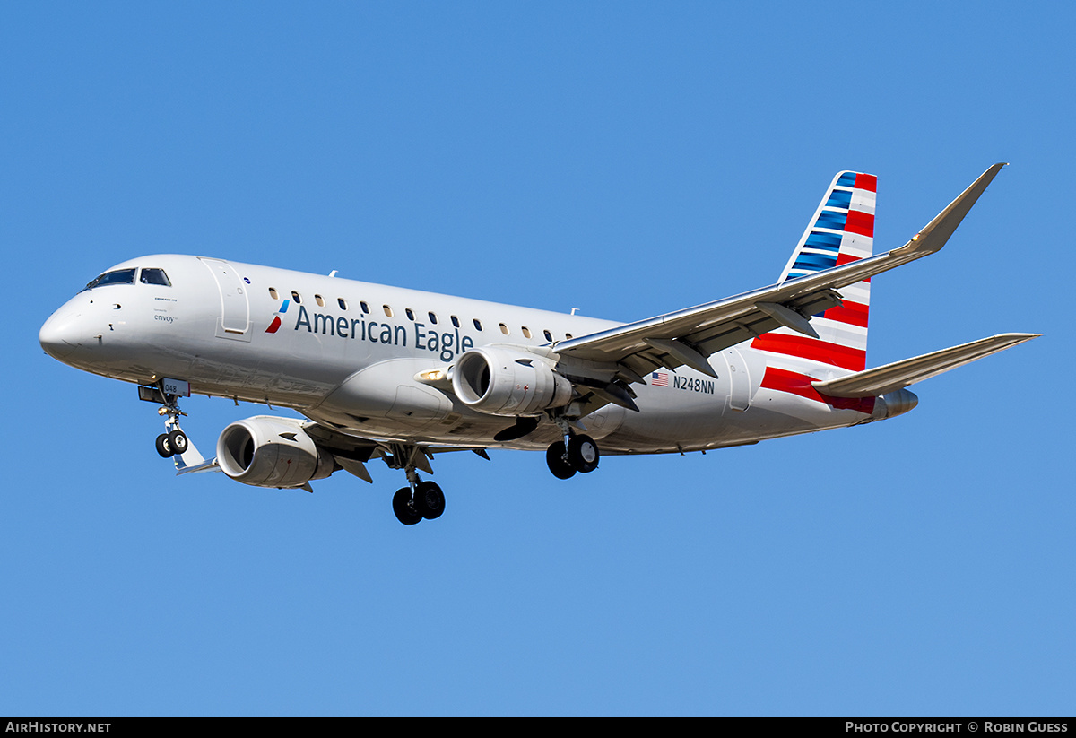 Aircraft Photo of N248NN | Embraer 175LR (ERJ-170-200LR) | American Eagle | AirHistory.net #348405