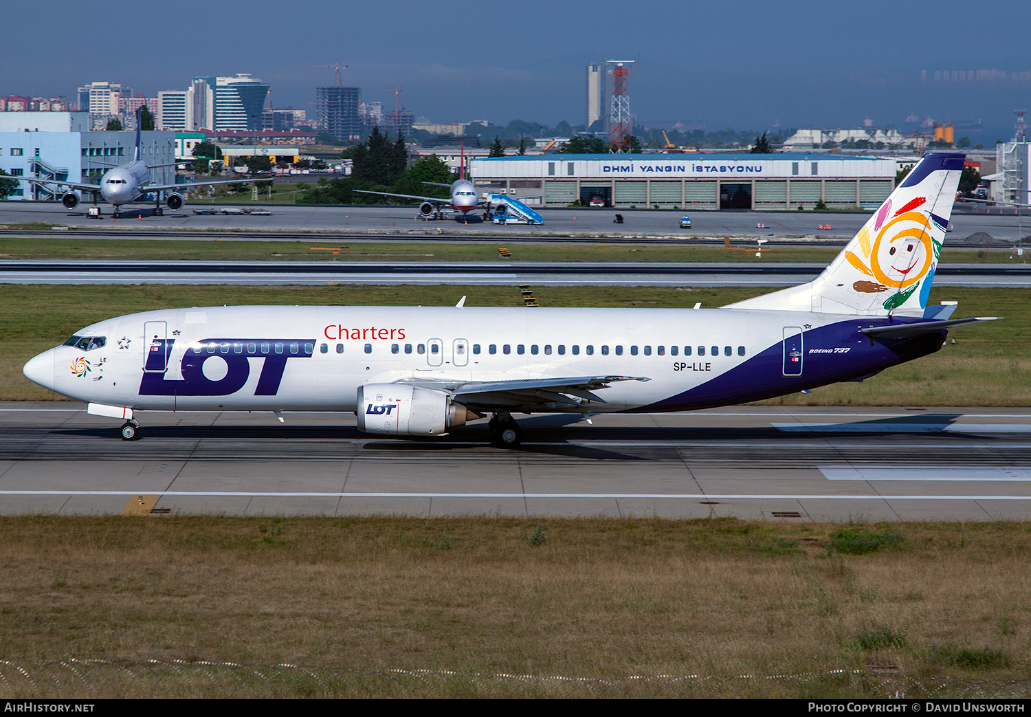 Aircraft Photo of SP-LLE | Boeing 737-45D | LOT Charters | AirHistory.net #348415