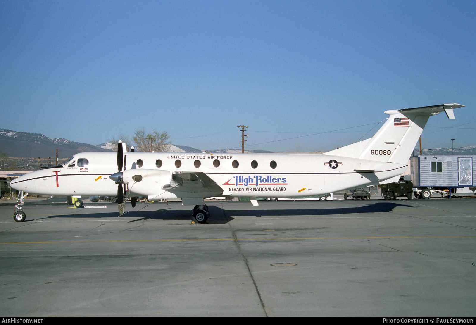Aircraft Photo of 86-0080 / 60080 | Beech C-12J Huron | USA - Air Force | AirHistory.net #348437