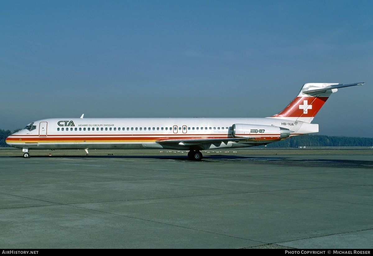 Aircraft Photo of HB-IUA | McDonnell Douglas MD-87 (DC-9-87) | CTA - Compagnie de Transport Aérien | AirHistory.net #348442