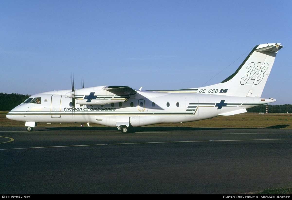 Aircraft Photo of OE-GBB | Dornier 328-110 | Tyrolean Air Ambulance | AirHistory.net #348447