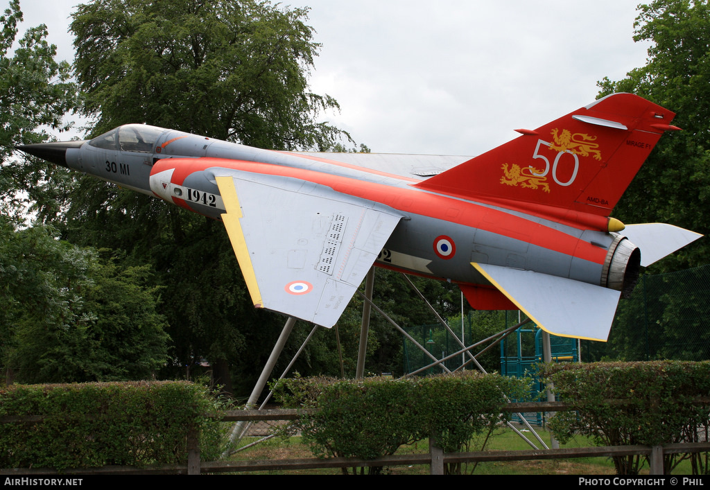 Aircraft Photo of 101 | Dassault Mirage F1C | France - Air Force | AirHistory.net #348450