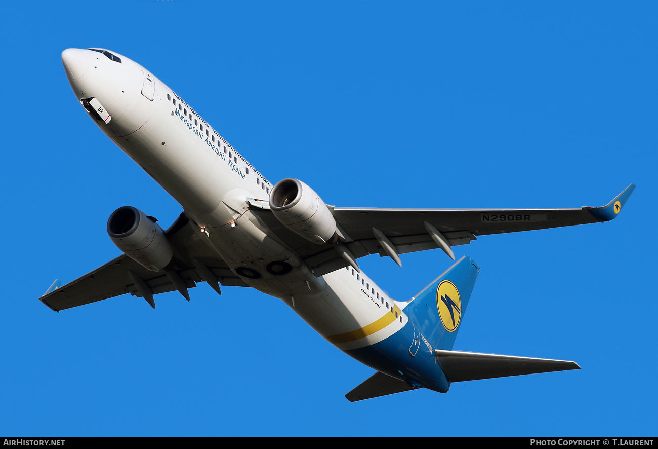 Aircraft Photo of N290BR | Boeing 737-85R | Ukraine International Airlines | AirHistory.net #348472