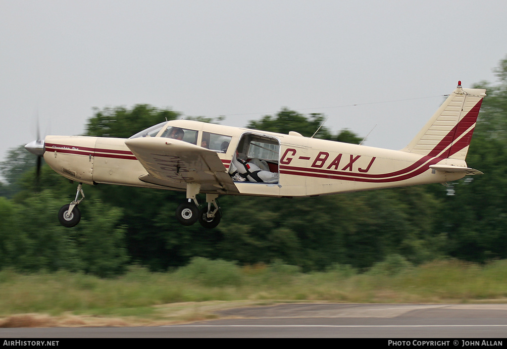 Aircraft Photo of G-BAXJ | Piper PA-32-260 Cherokee Six B | AirHistory.net #348473