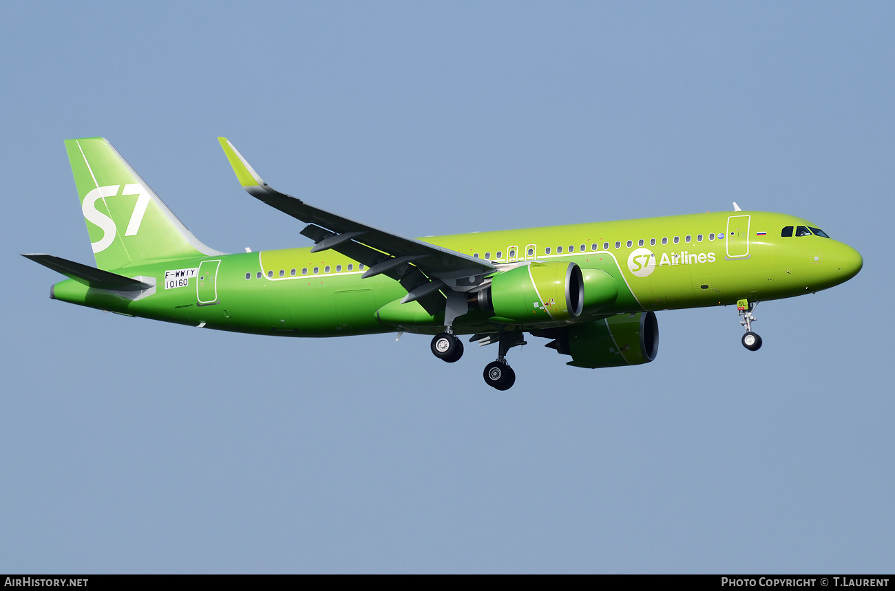 Aircraft Photo of F-WWIY | Airbus A320-271N | S7 Airlines | AirHistory.net #348476