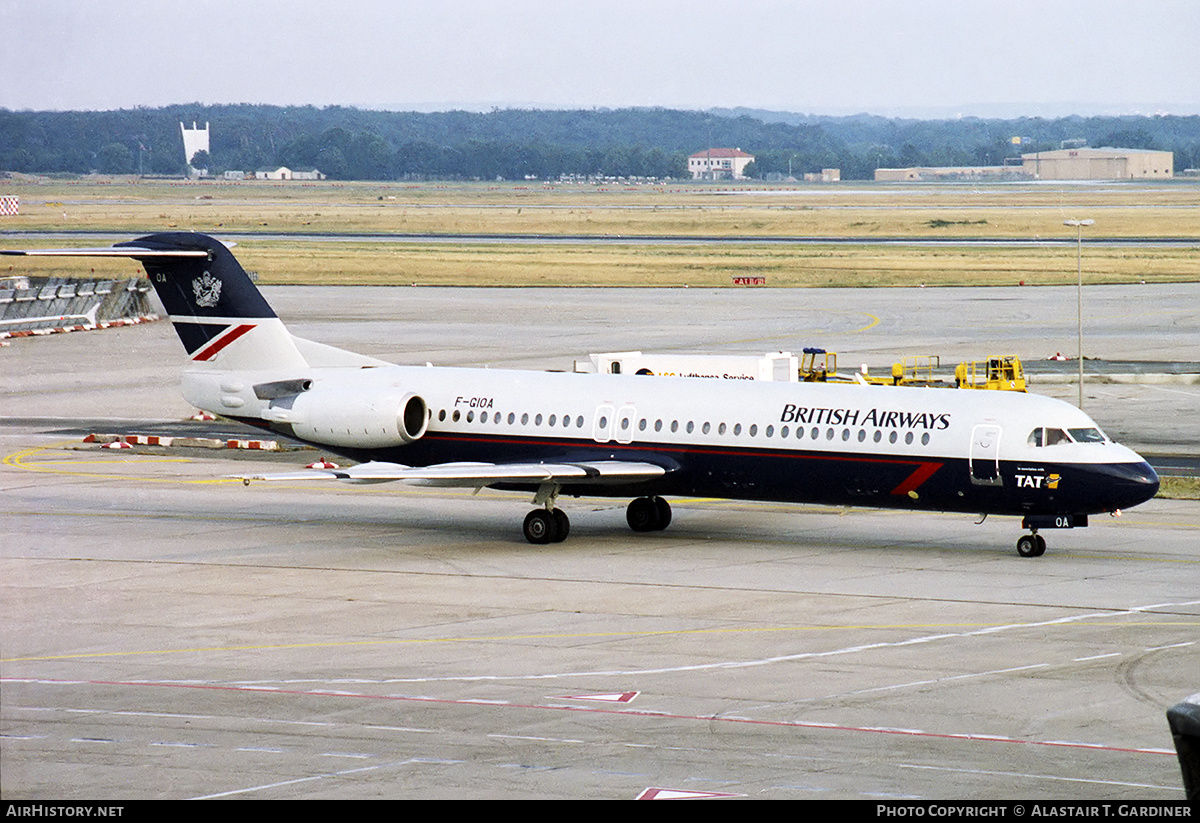 Aircraft Photo of F-GIOA | Fokker 100 (F28-0100) | British Airways | AirHistory.net #348488