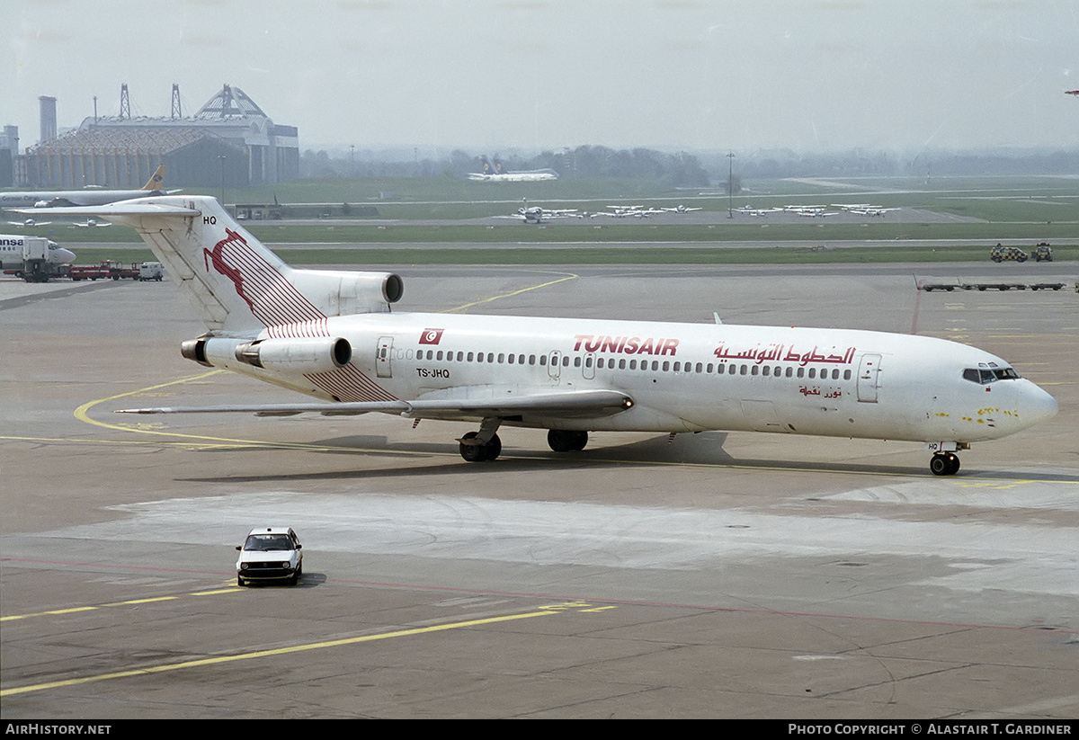 Aircraft Photo of TS-JHQ | Boeing 727-2H3/Adv | Tunisair | AirHistory.net #348497