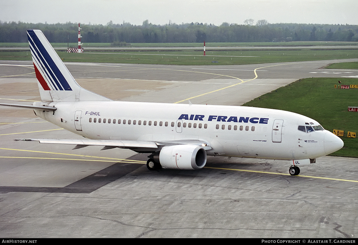 Aircraft Photo of F-GHUL | Boeing 737-53C | Air France | AirHistory.net #348498