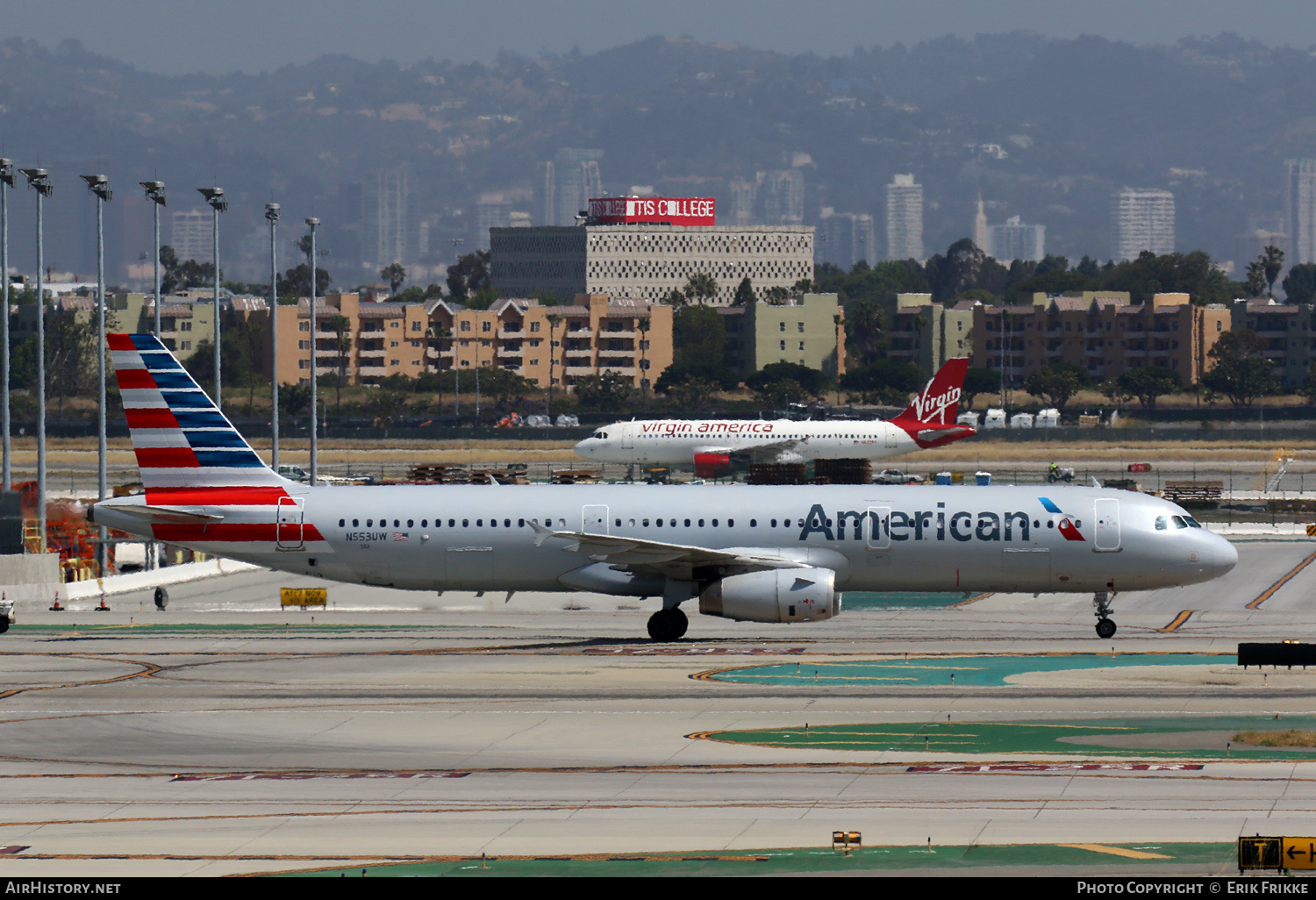 Aircraft Photo of N553UW | Airbus A321-231 | American Airlines | AirHistory.net #348503