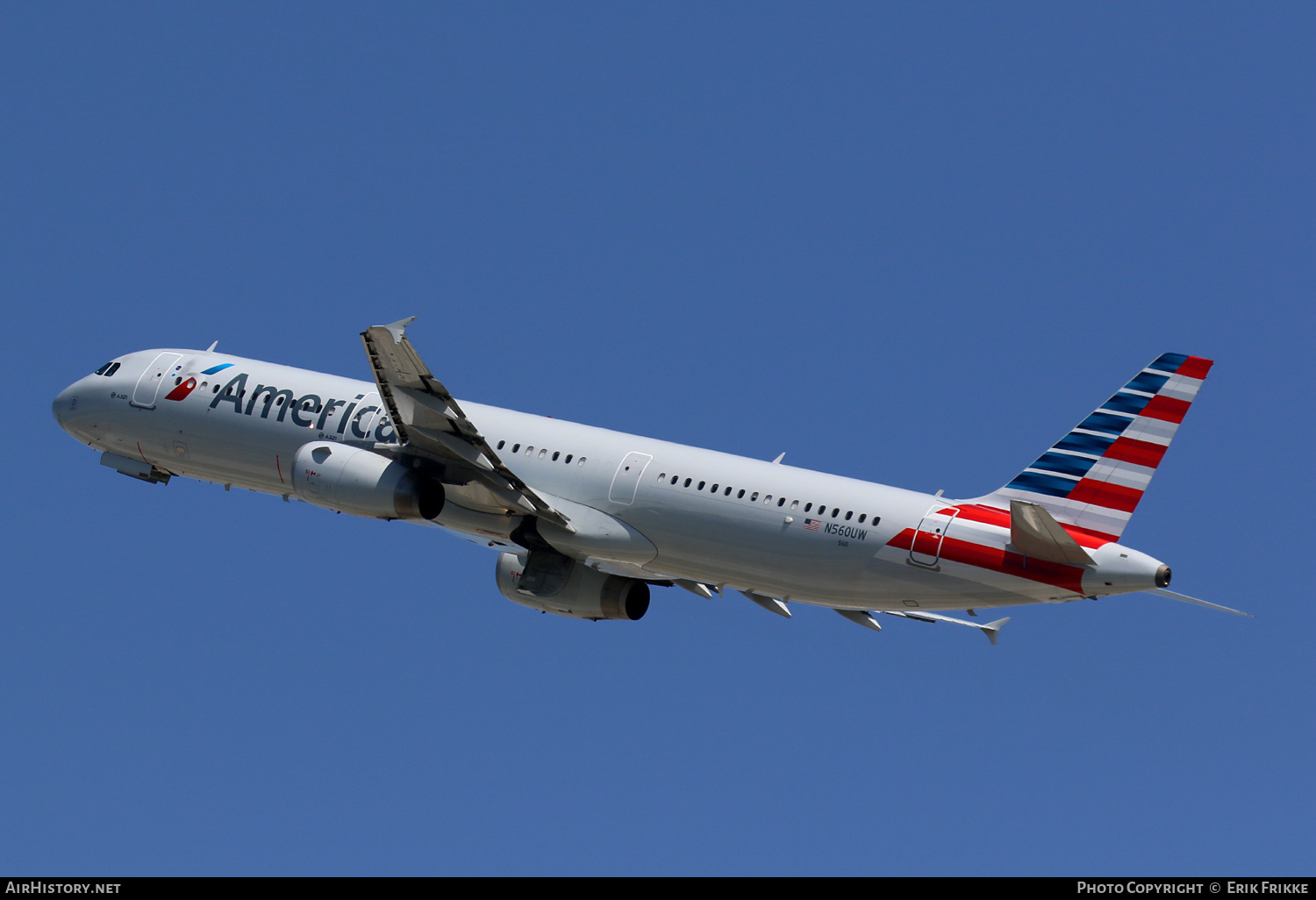 Aircraft Photo of N560UW | Airbus A321-231 | American Airlines | AirHistory.net #348504
