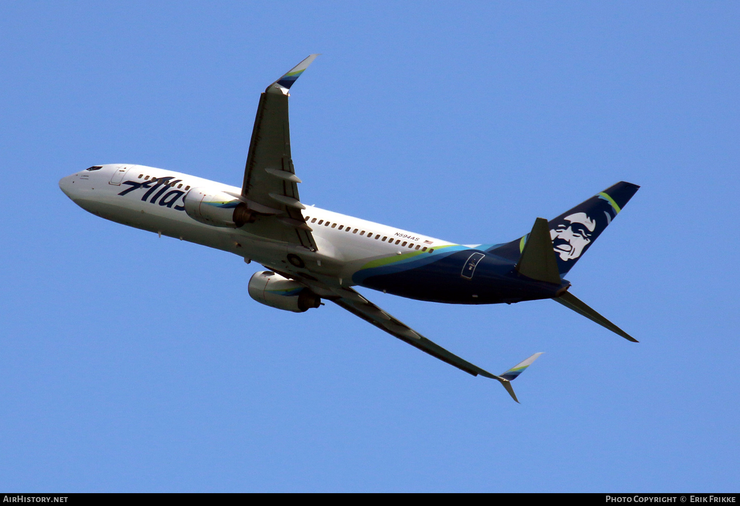 Aircraft Photo of N594AS | Boeing 737-890 | Alaska Airlines | AirHistory.net #348516