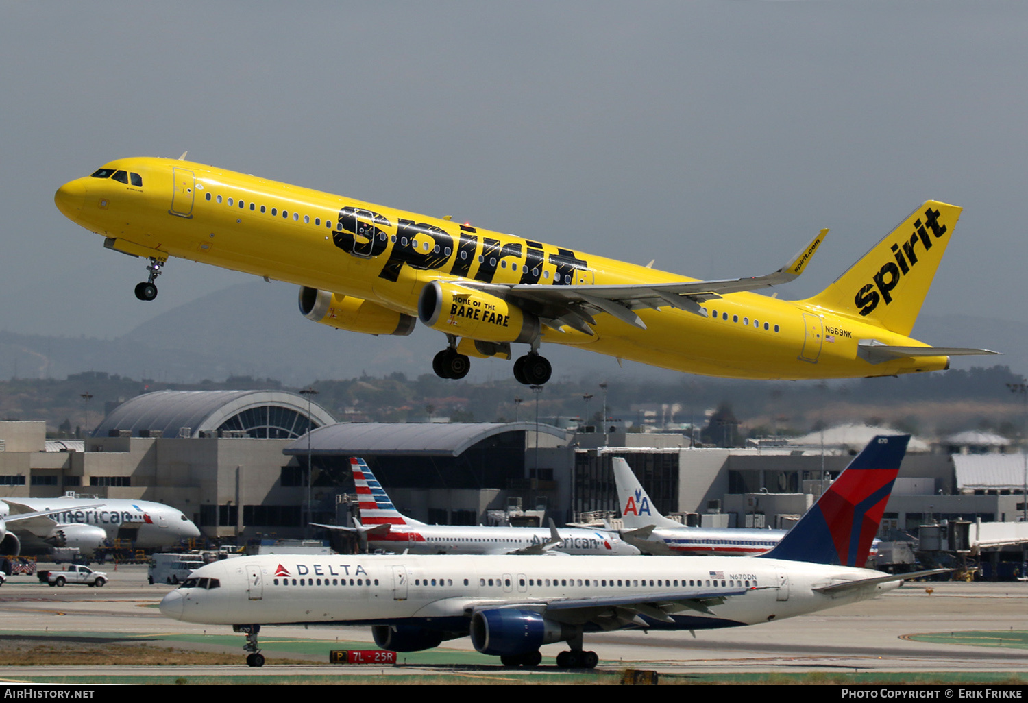 Aircraft Photo of N669NK | Airbus A321-231 | Spirit Airlines | AirHistory.net #348520