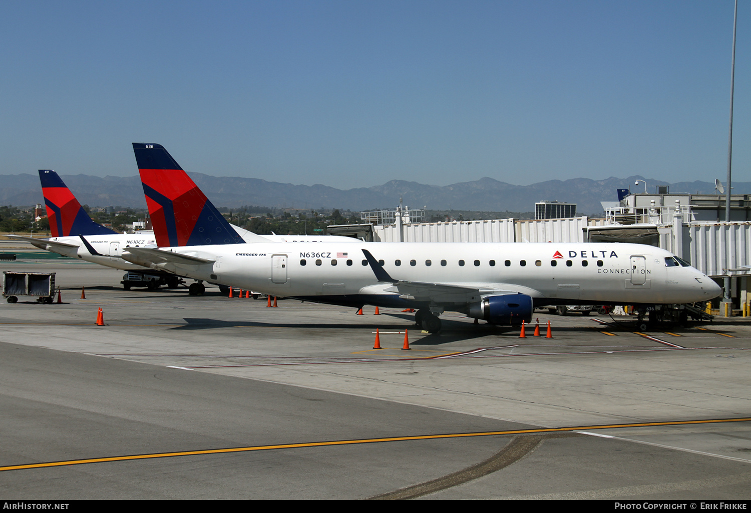 Aircraft Photo of N636CZ | Embraer 175LR (ERJ-170-200LR) | Delta Connection | AirHistory.net #348530