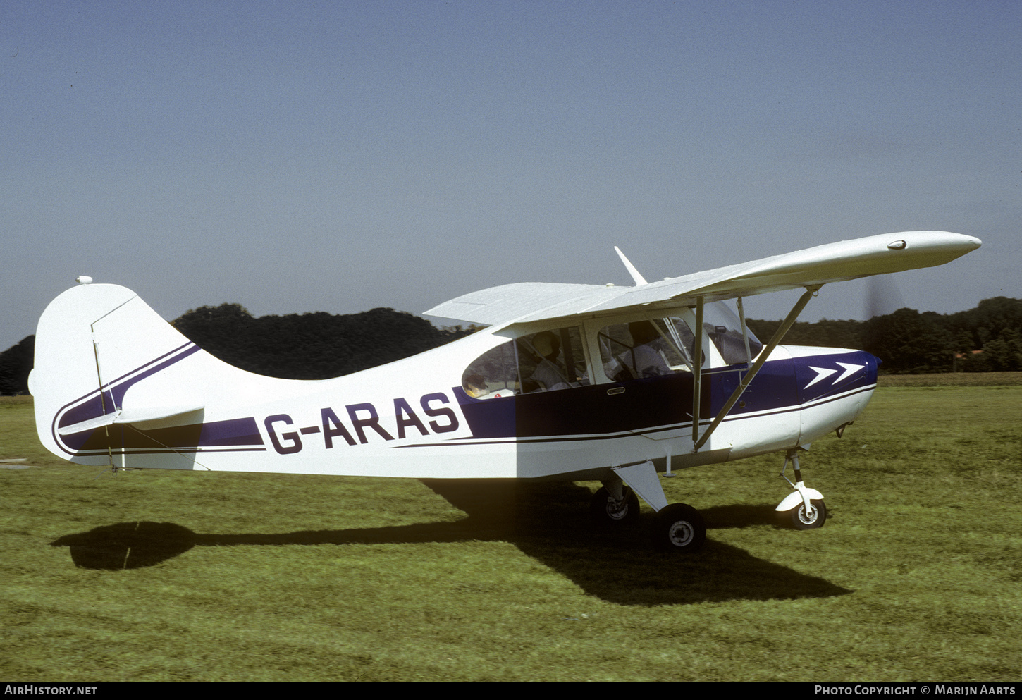 Aircraft Photo of G-ARAS | Champion 7FC Tri-Traveler | AirHistory.net #348533