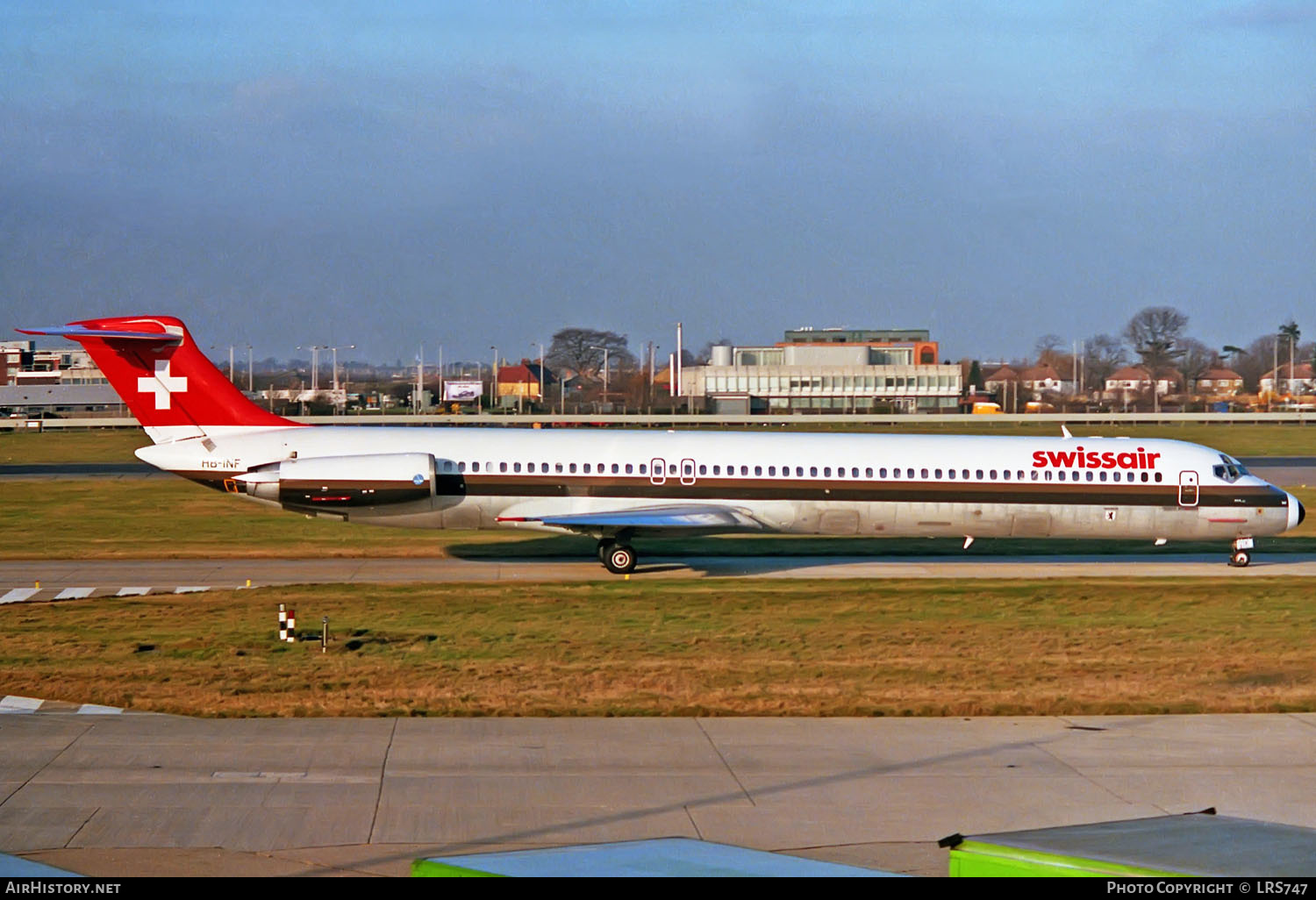 Aircraft Photo of HB-INF | McDonnell Douglas MD-81 (DC-9-81) | Swissair | AirHistory.net #348536