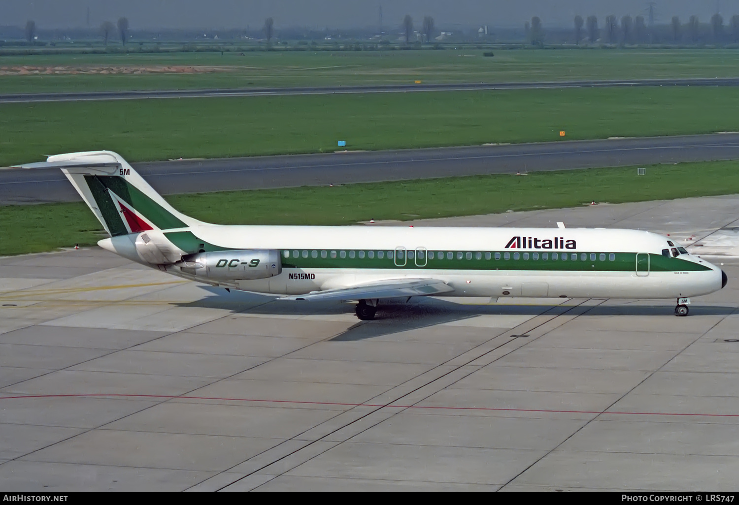 Aircraft Photo of N515MD | McDonnell Douglas DC-9-32 | Alitalia | AirHistory.net #348537