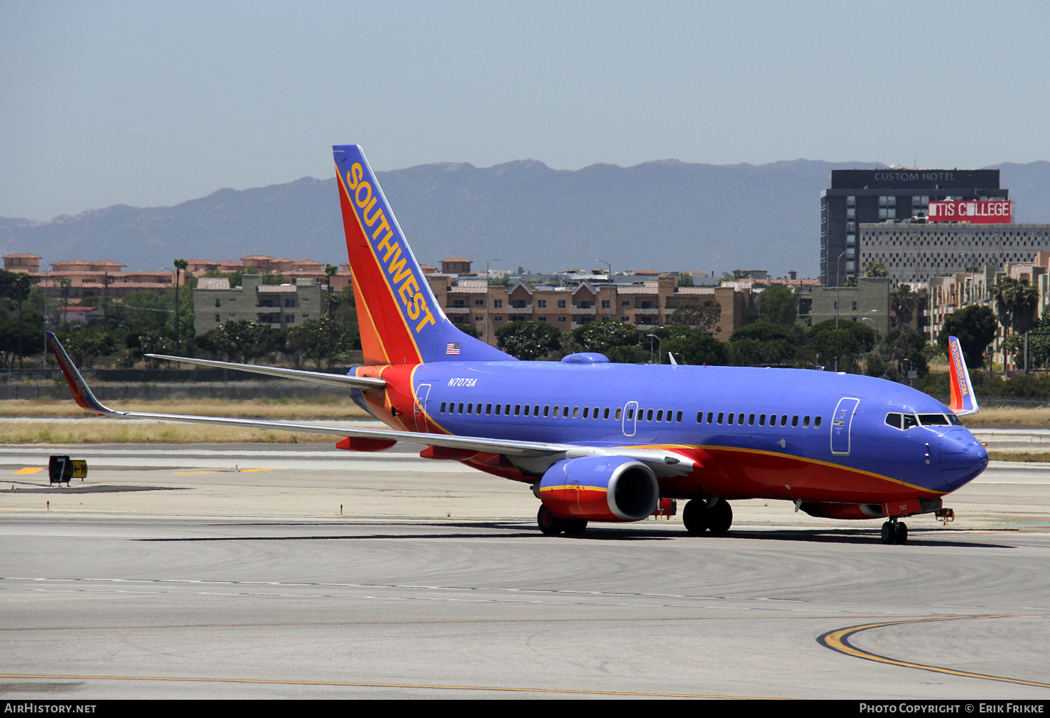 Aircraft Photo of N707SA | Boeing 737-7H4 | Southwest Airlines | AirHistory.net #348538