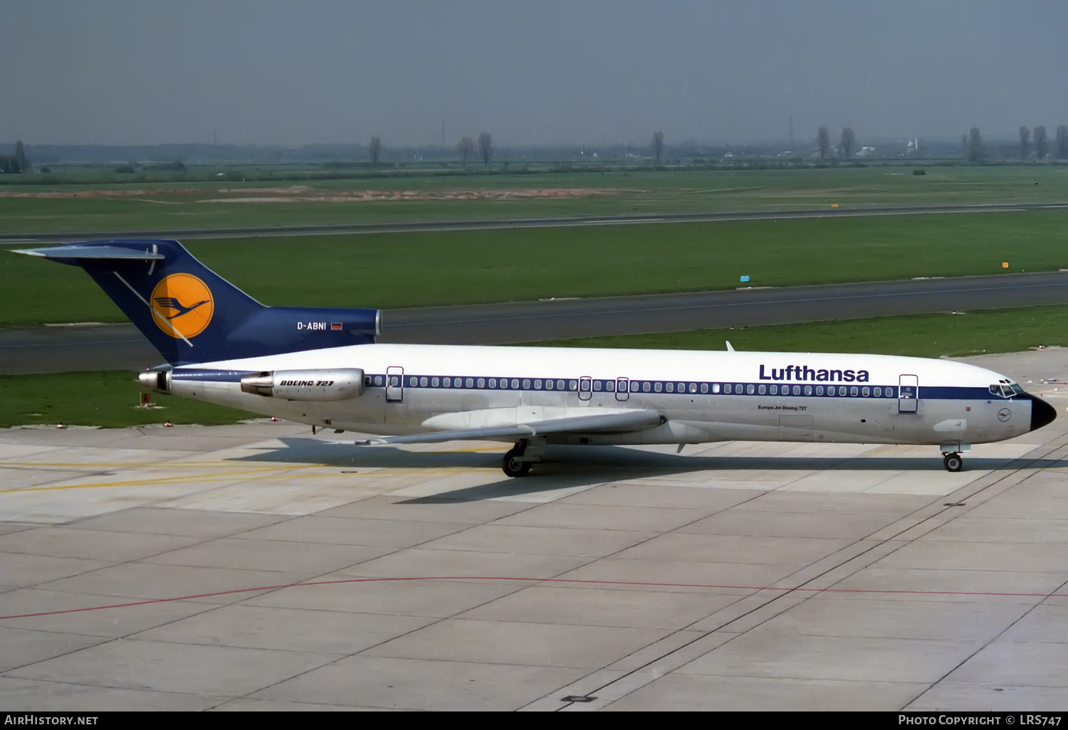 Aircraft Photo of D-ABNI | Boeing 727-230/Adv | Lufthansa | AirHistory.net #348549