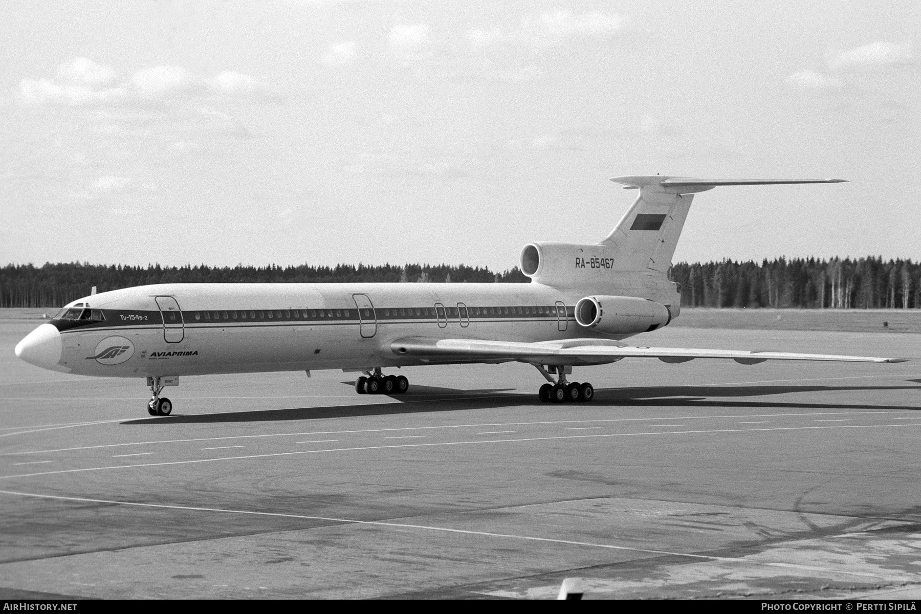 Aircraft Photo of RA-85467 | Tupolev Tu-154B-2 | Aviaprima-Sochi Airlines | AirHistory.net #348561