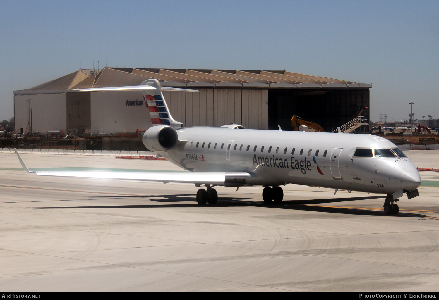 Aircraft Photo of N756SK | Bombardier CRJ-700 NG (CL-600-2C10) | American Eagle | AirHistory.net #348573
