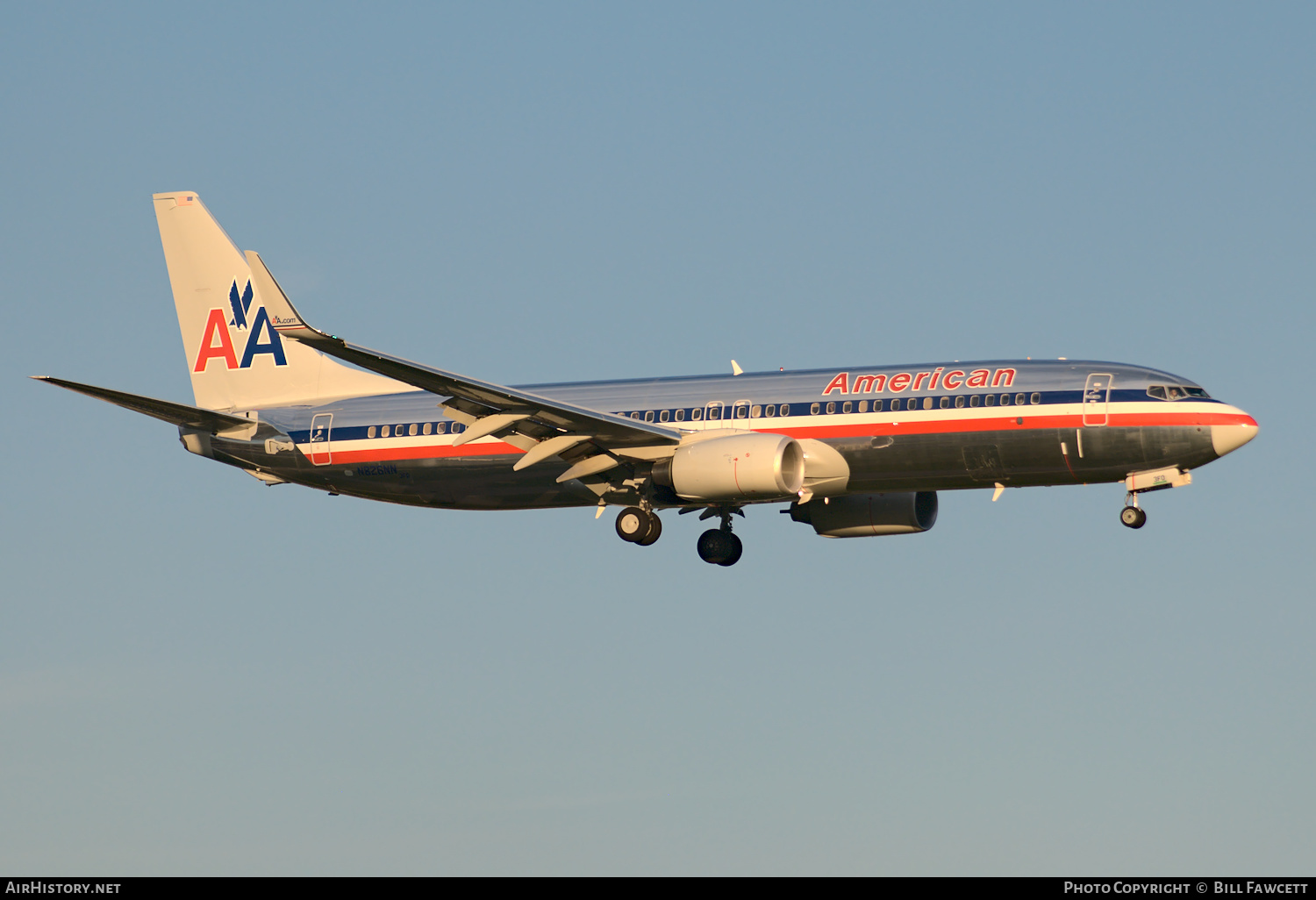 Aircraft Photo of N826NN | Boeing 737-823 | American Airlines | AirHistory.net #348585