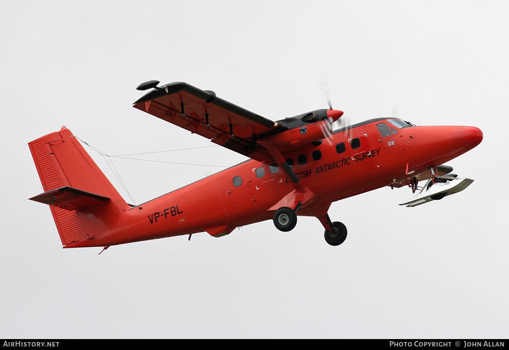Aircraft Photo of VP-FBL | De Havilland Canada DHC-6-300 Twin Otter | British Antarctic Survey | AirHistory.net #348587