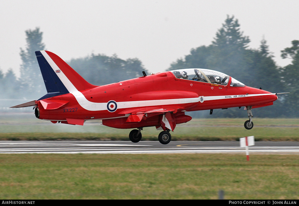 Aircraft Photo of XX227 | British Aerospace Hawk T.1A | UK - Air Force | AirHistory.net #348589