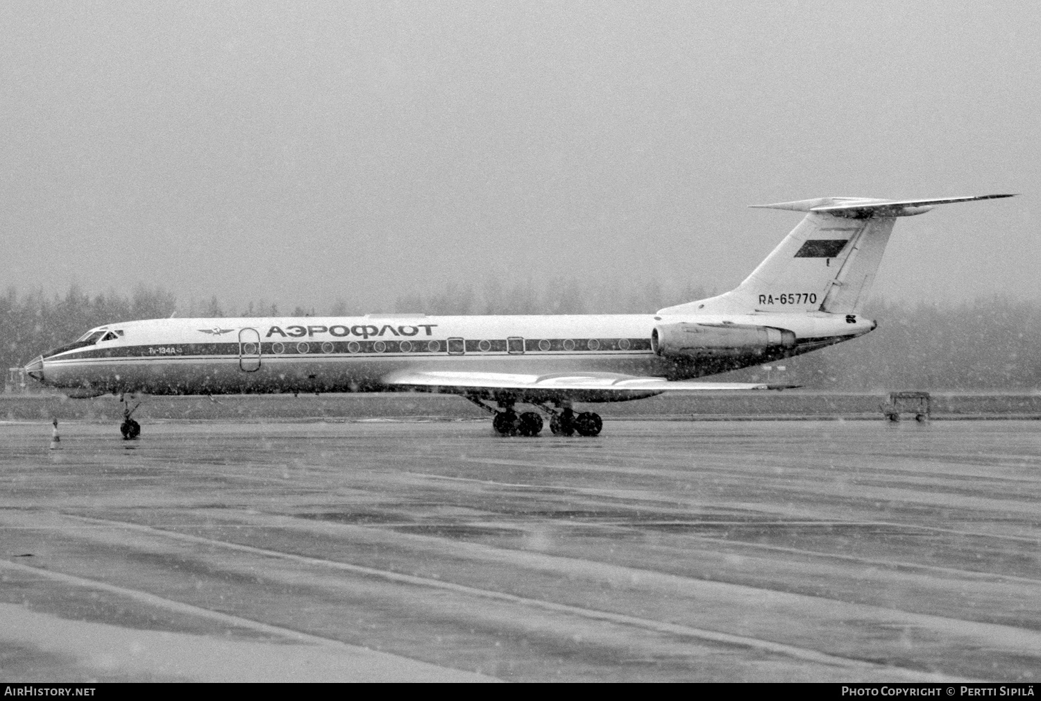Aircraft Photo of RA-65770 | Tupolev Tu-134A | Aeroflot | AirHistory.net #348602