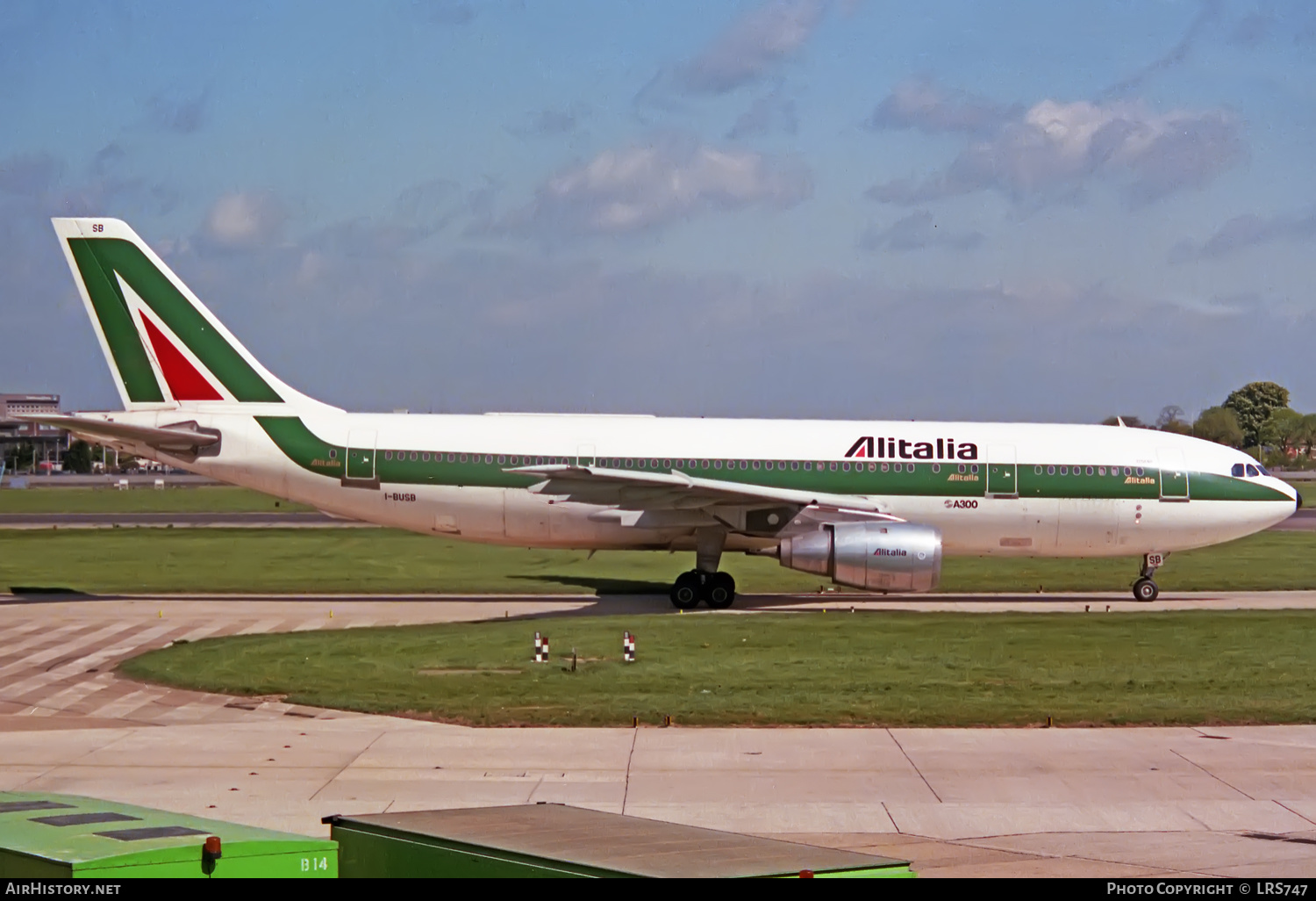 Aircraft Photo of I-BUSB | Airbus A300B4-203 | Alitalia | AirHistory.net #348605