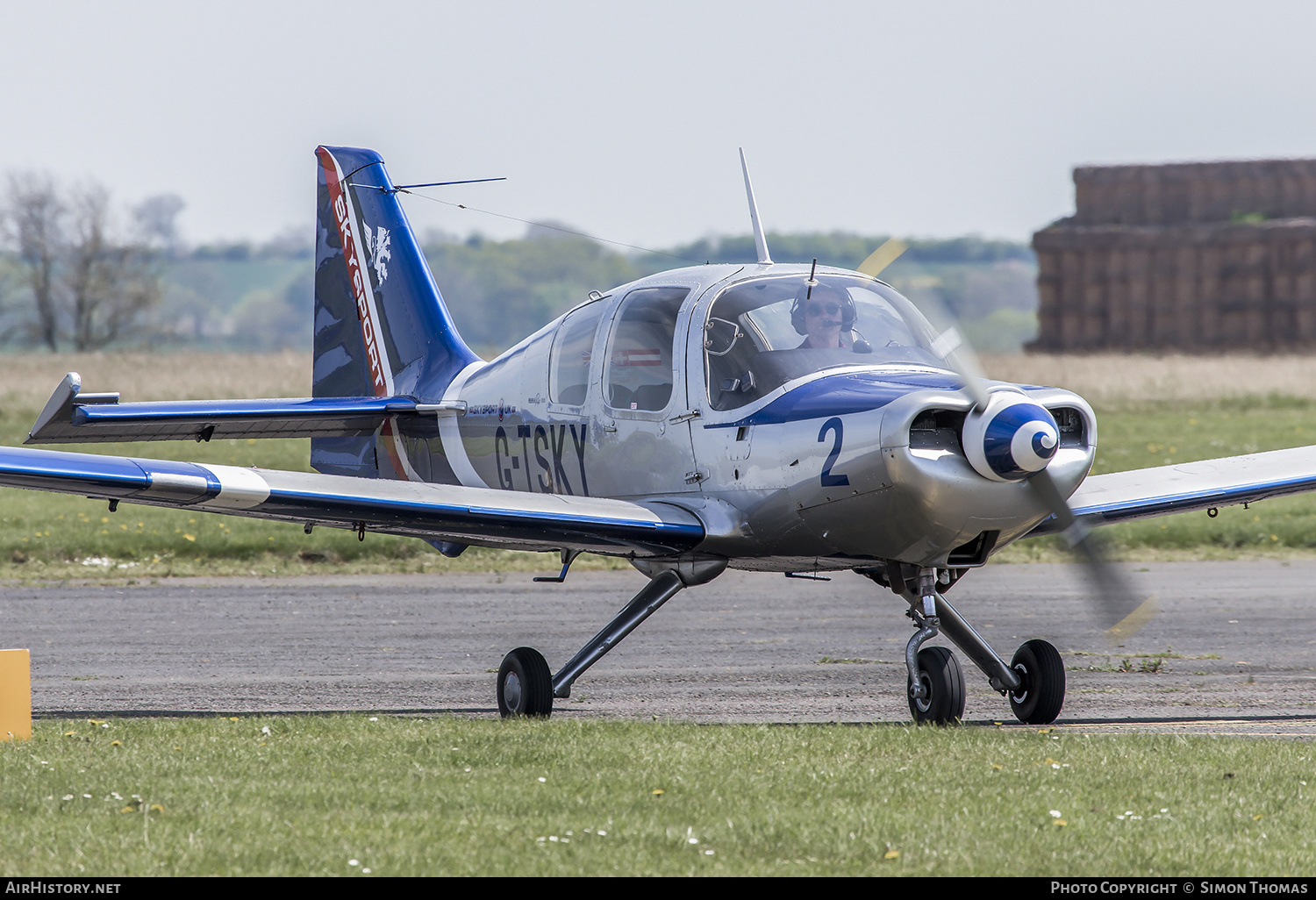 Aircraft Photo of G-TSKY | Beagle B.121 Srs.2 Pup-150 | Skysport | AirHistory.net #348609