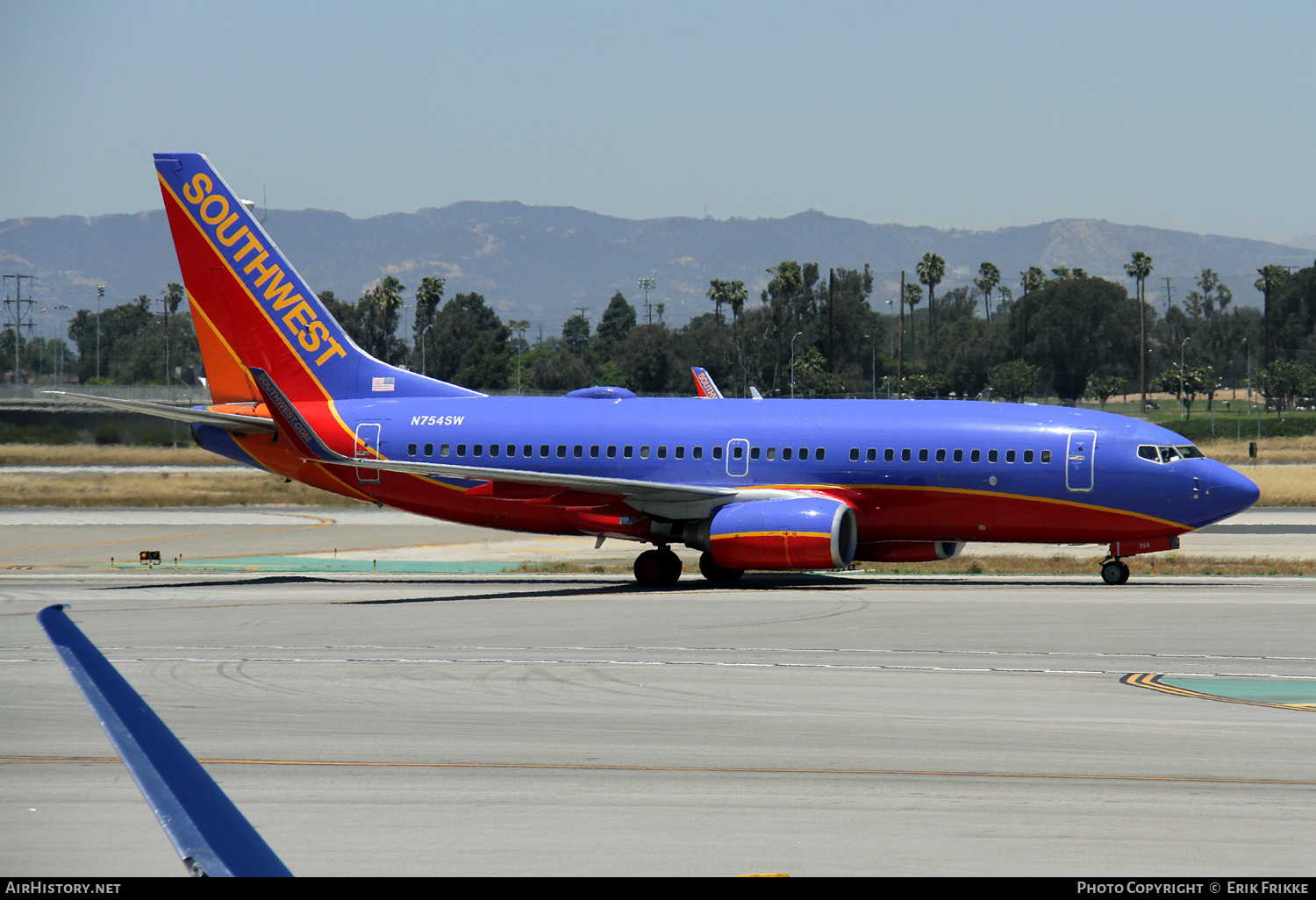 Aircraft Photo of N754SW | Boeing 737-7H4 | Southwest Airlines | AirHistory.net #348628