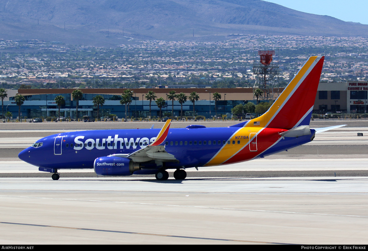 Aircraft Photo of N771SA | Boeing 737-7H4 | Southwest Airlines | AirHistory.net #348632