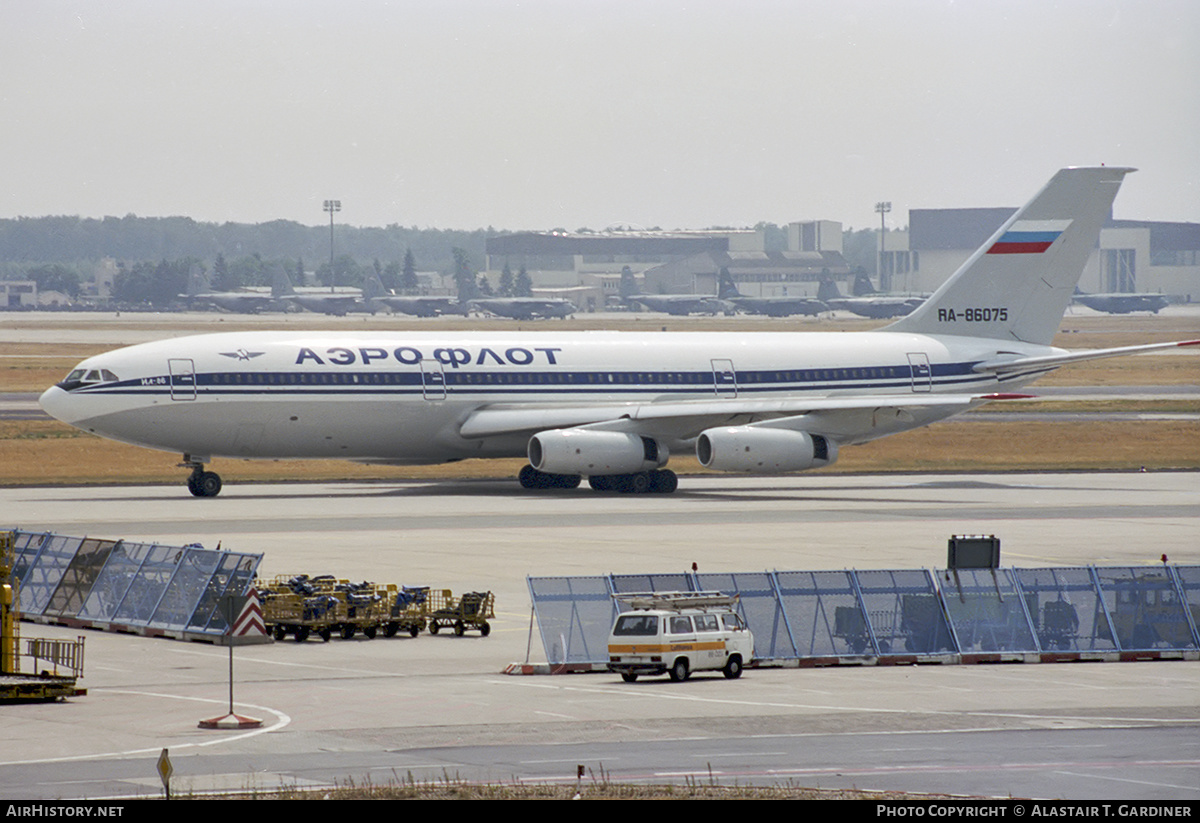 Aircraft Photo of RA-86075 | Ilyushin Il-86 | Aeroflot | AirHistory.net #348642