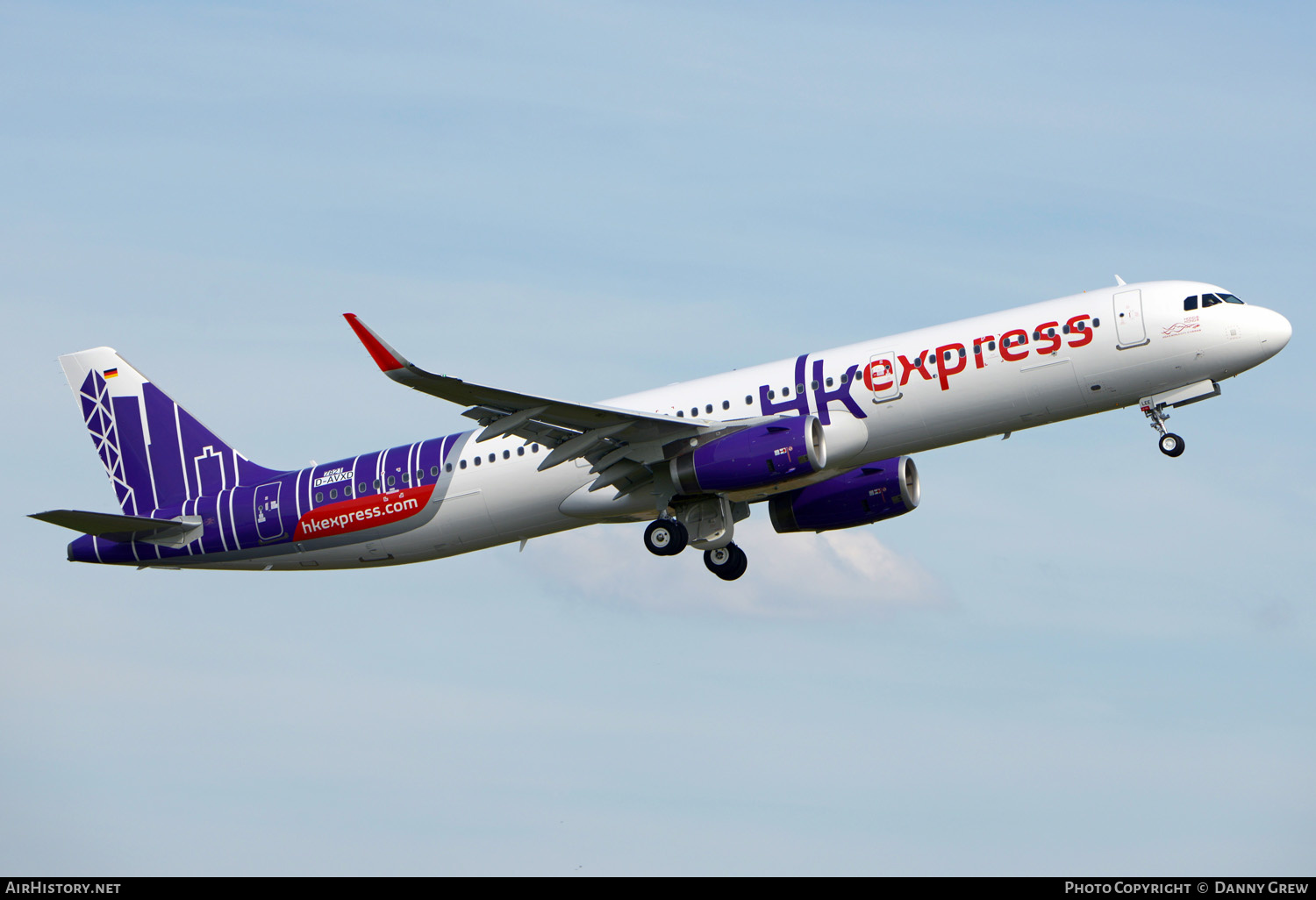 Aircraft Photo of D-AVXD | Airbus A321-231 | HK Express - Hong Kong Express | AirHistory.net #348645