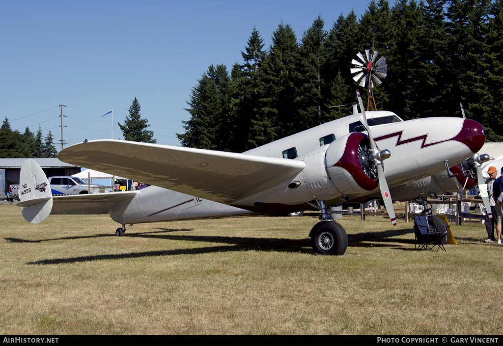 Aircraft Photo of N14999 / NC14999 | Lockheed 12-A Electra Junior | AirHistory.net #348652