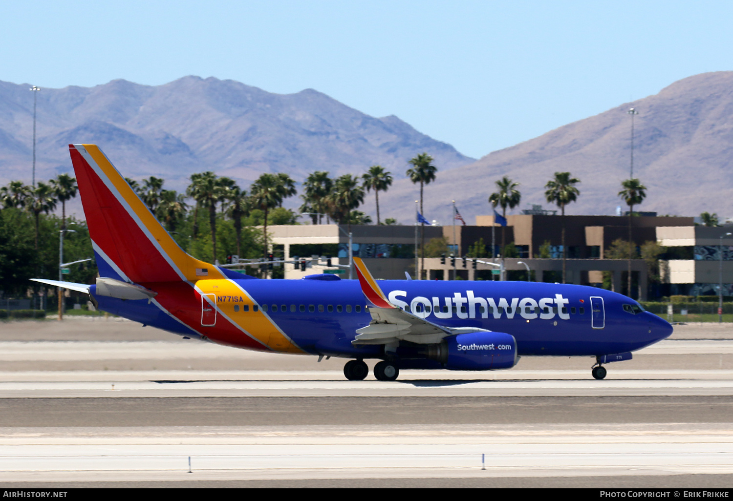 Aircraft Photo of N771SA | Boeing 737-7H4 | Southwest Airlines | AirHistory.net #348677